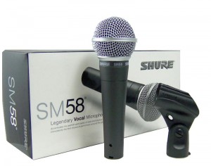 SHURE SM58 Wired Mic