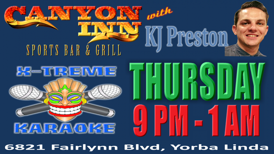 Canyon Inn Thursday Karaoke